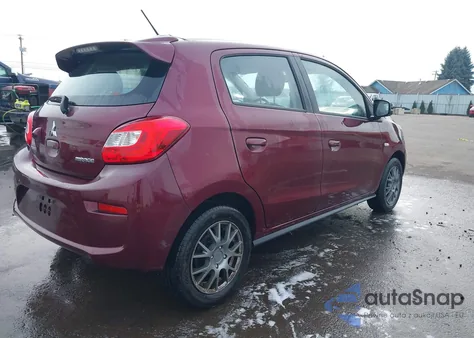 2019 Mitsubishi Mirage Es из США, поврежденный, VIN ML32A3HJ2KH011139